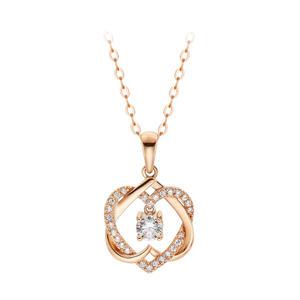 [골드리아] 14k/18k 트윈하트 목걸이