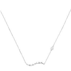피렌티아노 wave necklace 천연 다이아몬드 목걸이
