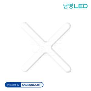 고정형 LED 클릭 십자등 60W 원룸등 빌라등