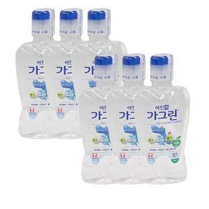 어린이가그린 아동 가글 사과맛 380ml x 6개