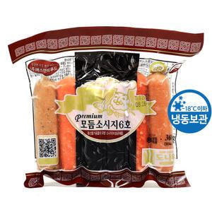 도나우 프리미엄모듬소시지6호 360g /냉동