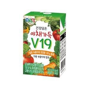 정식품 야채가득V19 145mL 72팩_