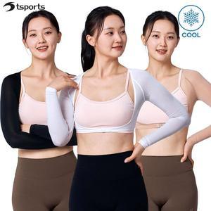 여성 골프웨어 메쉬 볼레로 이너웨어 기능성 자외선차단 냉감 쿨티셔츠 UV차단 쿨링