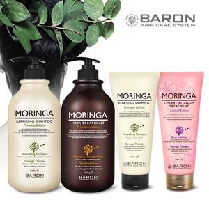 [바론] 모링가 리페어링 샴푸 1000g + 트리트먼트 1000g