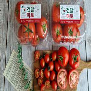 스테비아 고당도 방울토마토 건달마토 방울500gx4팩(2kg)