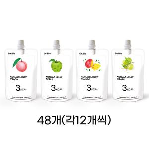 디알바이오 곤약젤리 48개 (4가지맛 12개씩) 실속포장