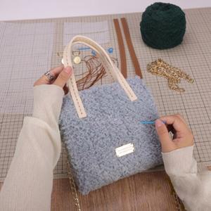 [갓샵]코바늘 가방 뜨기 클러치백 만들기 DIY 키트 3색 [뜨개질 망스티치 네트 망 뜨개 손뜨개 취미 공예]