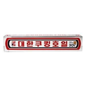 대한호일 300mm×30m 18미크론 1박스 30개알루미늄 쿠킹호일