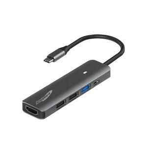 C타입 멀티허브 USB 3.0 HDMI 미러링 노트북 맥북 젠더 포트확장 썬더볼트 허브 독