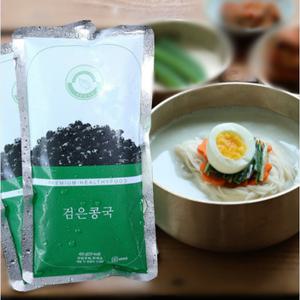 [콩국수용콩물]서리태콩물 식당 콩국수용 검은콩물 식사대용 무첨가 고소한 검은콩두유 430gx20개