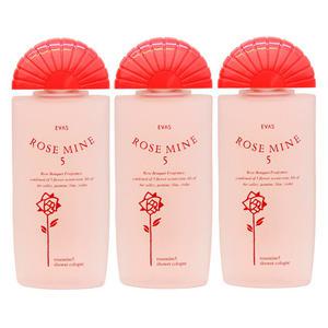 에바스 로즈마인 샤워코롱 3개 (185ml+185ml+185ml)