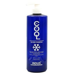 인더스쏘쿨샴푸1000g 멘톨2배 시원한샴푸 두피청량감 아쿠아쿨링팩 박하향 남자비듬각질제거 미용실 바버샵