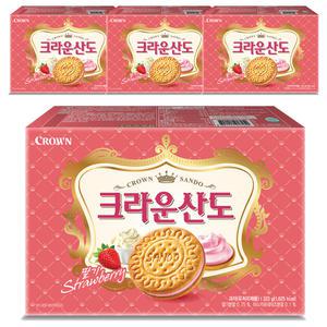 크라운 산도딸기, 323g, 4개