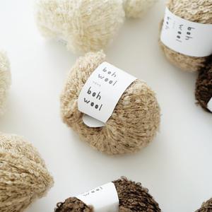 [울클럽]보울보울 (bohwool bohwool) 링구사 뽀글이실 인형머리실 루프실 합사실