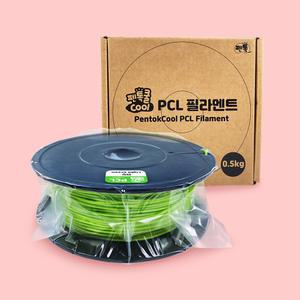 [펜톡] 3D펜 PCL 저온용 필라멘트 500g 롤 20색 택1 (1.75mm, 3D프린터 호환)