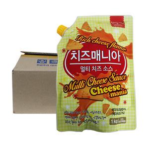 미담채 치즈 매니아 1kg1개 멀티치즈소스