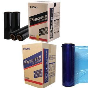 흑랩 청색랩 오공스트레치필름 스트레치필름 랩 20MICx500mm 1BOX-4개