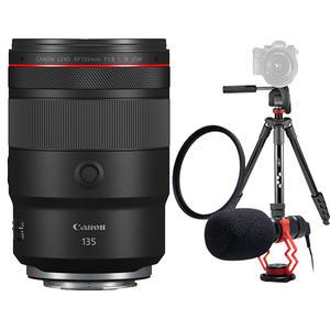 (컴온탑) 캐논 정품 RF 135mm F1.8L IS USM 렌즈 + 구매시 82mm 필터 & 포토리뷰 카메라용마이크 + 조비 삼각대