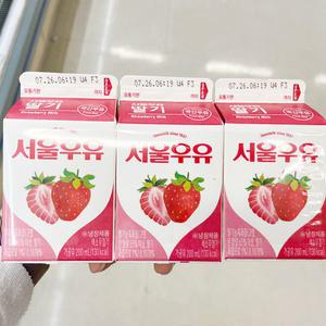 서울 딸기우유 200mlx3 x 2개