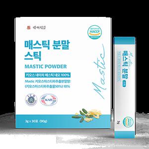 매스틱분말 스틱 3g x 30포 1box  HACCP 인증제품 백세식품