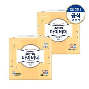 [보리보리/크리넥스]크리넥스 마이비데 키즈 번들팩 캡42매X4팩