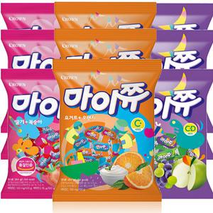마이쮸 284g 3종 혼합 9개 (포도x3+딸기x3+요거트x3) / 대용량