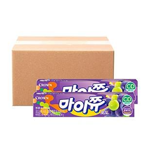 [크라운]크라운 마이쮸 스틱 포도 44g 총120개입 (15개입 x 8개)