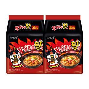 삼양 불닭볶음탕면 4입 x 2개/총8입