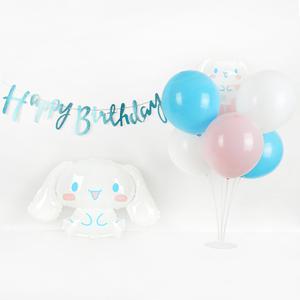 산리오 시나모롤 풍선 생일 가랜드 세트