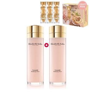 [롯데백화점]엘리자베스아덴 세라마이드 퓨리화잉 토너 200ml 듀오세트(+고급화장솜증정)