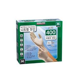 커클랜드 다용도 니트릴 장갑 중형 400매 (200매 2개입) 1개