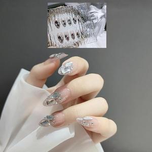 [QNS59493]키밍 다이아 셀프네일아트 24pcs 웨딩 셀프젤