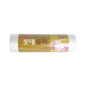 롯데 이라이프 일회용 비닐 롤백 30cm x 40cm 500매 대형 알뜰형