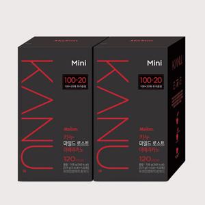 카누 풍부한 커피맛 미니 마일드 풍120Tx2개 총240T