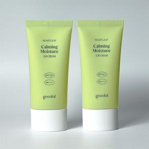 구달 맑은 어성초 진정 수분 선크림 SPF50+ 50ml 2개