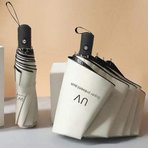 [XBH5279M]고급 우산 3단 UV 자외선 자동 우산 암막 3단