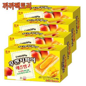 후렌치파이 애플망고(15입) 192g x 4케이스