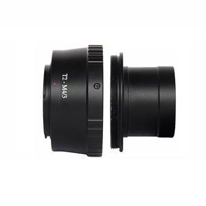 1.25 인치 T-마운트 금속 망원경 어댑터 M42x0.75 천체 망원경용 브랜드 미러리스 카메라 T2 어댑터 링 포함