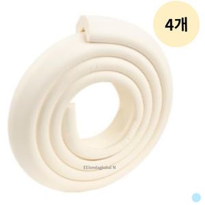 아가드 고급형 아기 모서리 보호대 2M 아이보리 4입