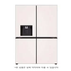 LG 디오스 오브제컬렉션 STEM 얼음정수 냉장고 W825GBB182 (신지식인)