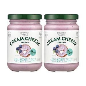 복음자리 식물성 블루베리 크림치즈 190g x 2개