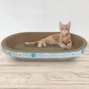 고양이 눕기편한 특대형 B골 스크래쳐 타원형60cm