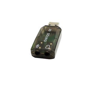 가상 5.1채널 USB 외장 사운드카드 IN-U51GB [H@lu]