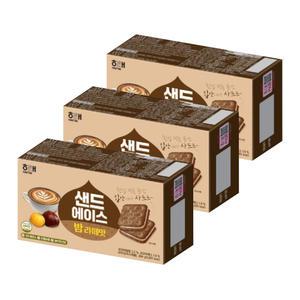 해태 샌드에이스 밤라떼맛 204g, 3개