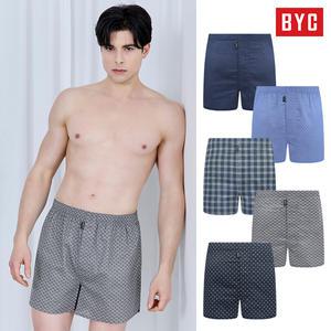 BYC 남자 프리미엄 순면 트렁크 5종세트BT01