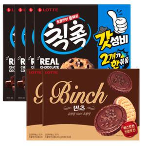 빈츠 204g x 2박스 + 칙촉 168g 4박스