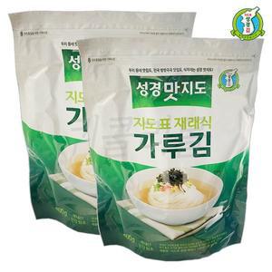 [기타]성경김 재래식 김가루 400g 2개 조미 가루김
