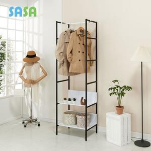 [SASA]사사가구 루이 스틸 2단 행거 선반장 600