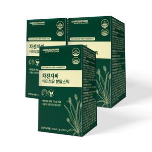 삼성제약 차전자피 식이섬유 분말 스틱 30포 3개 / 3개월분 수용성 섬유질 차전차피 차전자 가루