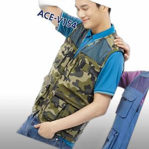 [KGPQSCK8_4B]AACE-V154 조끼 유니폼 춘하 근무복 L 산업용